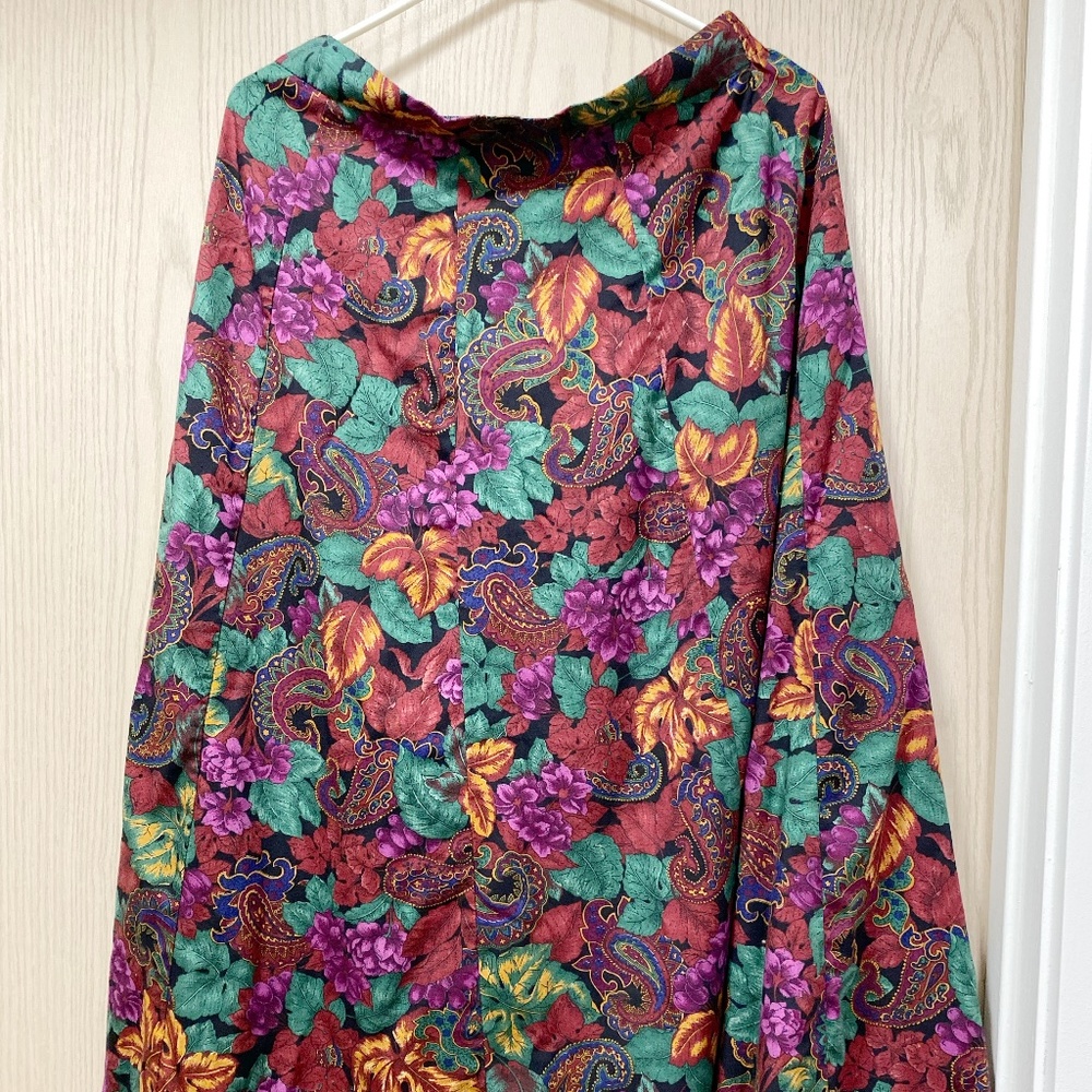 Vintage  Separate Issues Size 14  Floral  Skirt